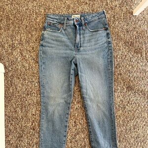 Madewell curvy perfect vintage Jean